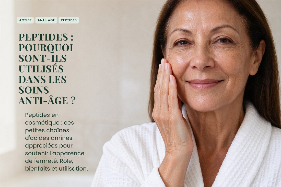 Peptides : pourquoi sont-ils utilisés dans les soins anti-âge ?
