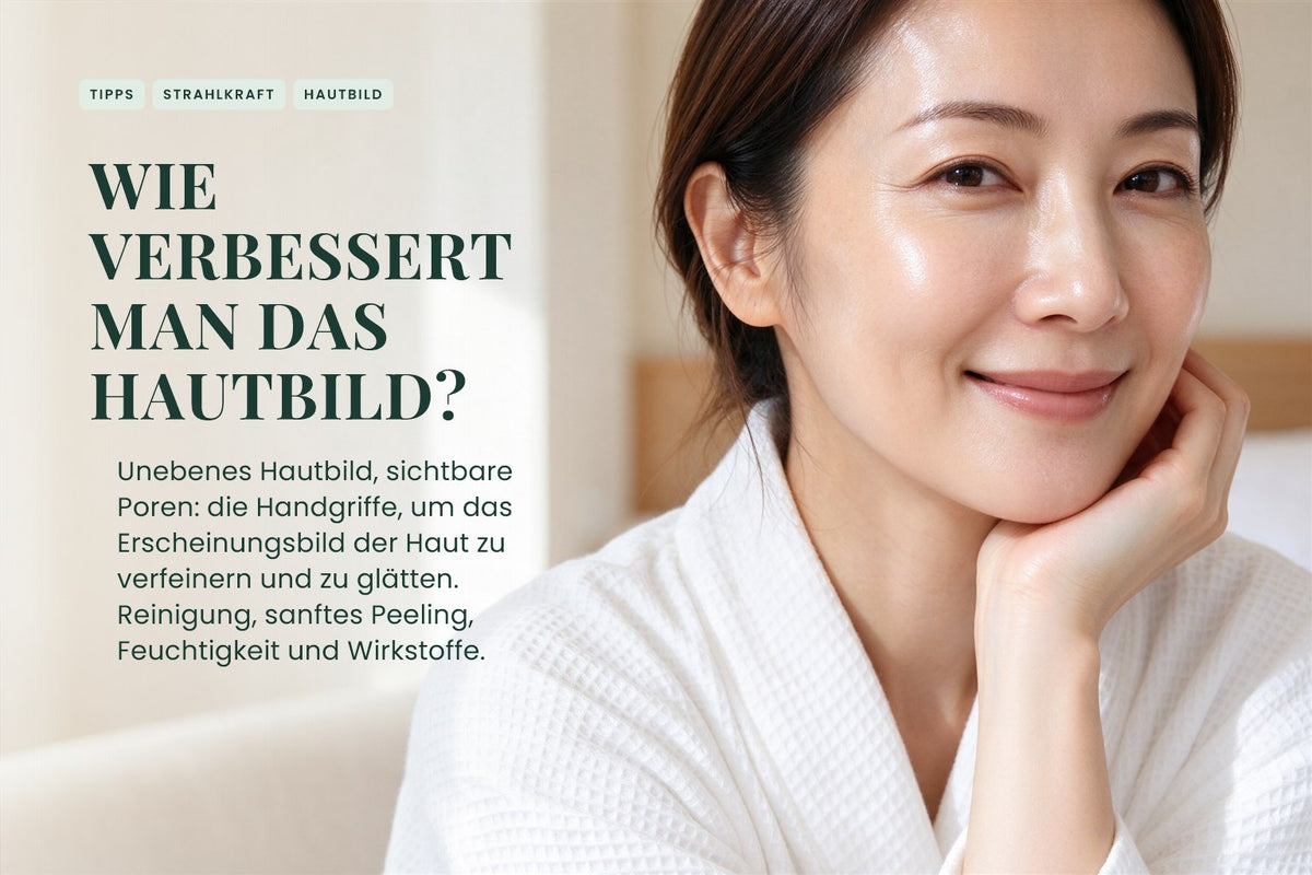 Wie verbessert man das Hautbild?