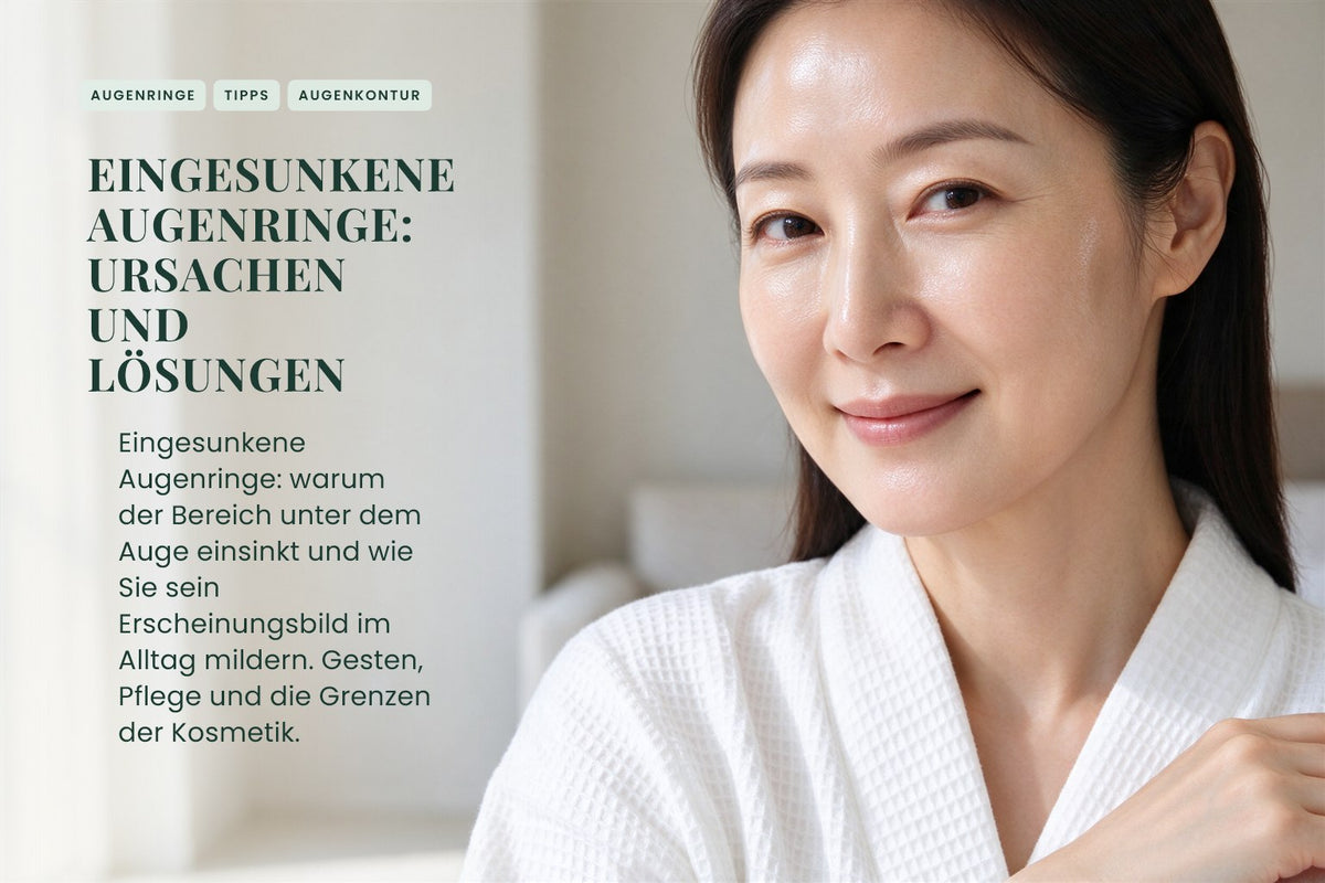 Eingesunkene Augenringe: Ursachen und Lösungen