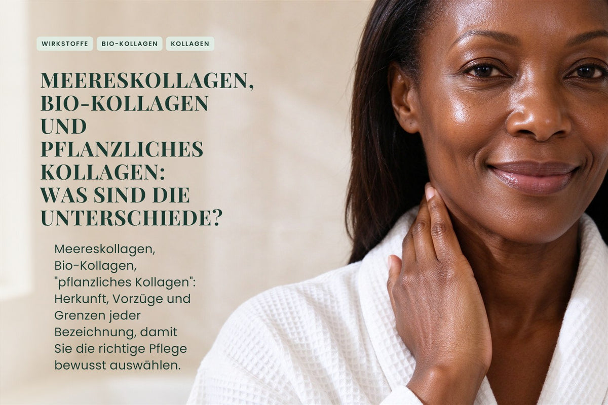 Meereskollagen, Bio-Kollagen und pflanzliches Kollagen: Was sind die Unterschiede?