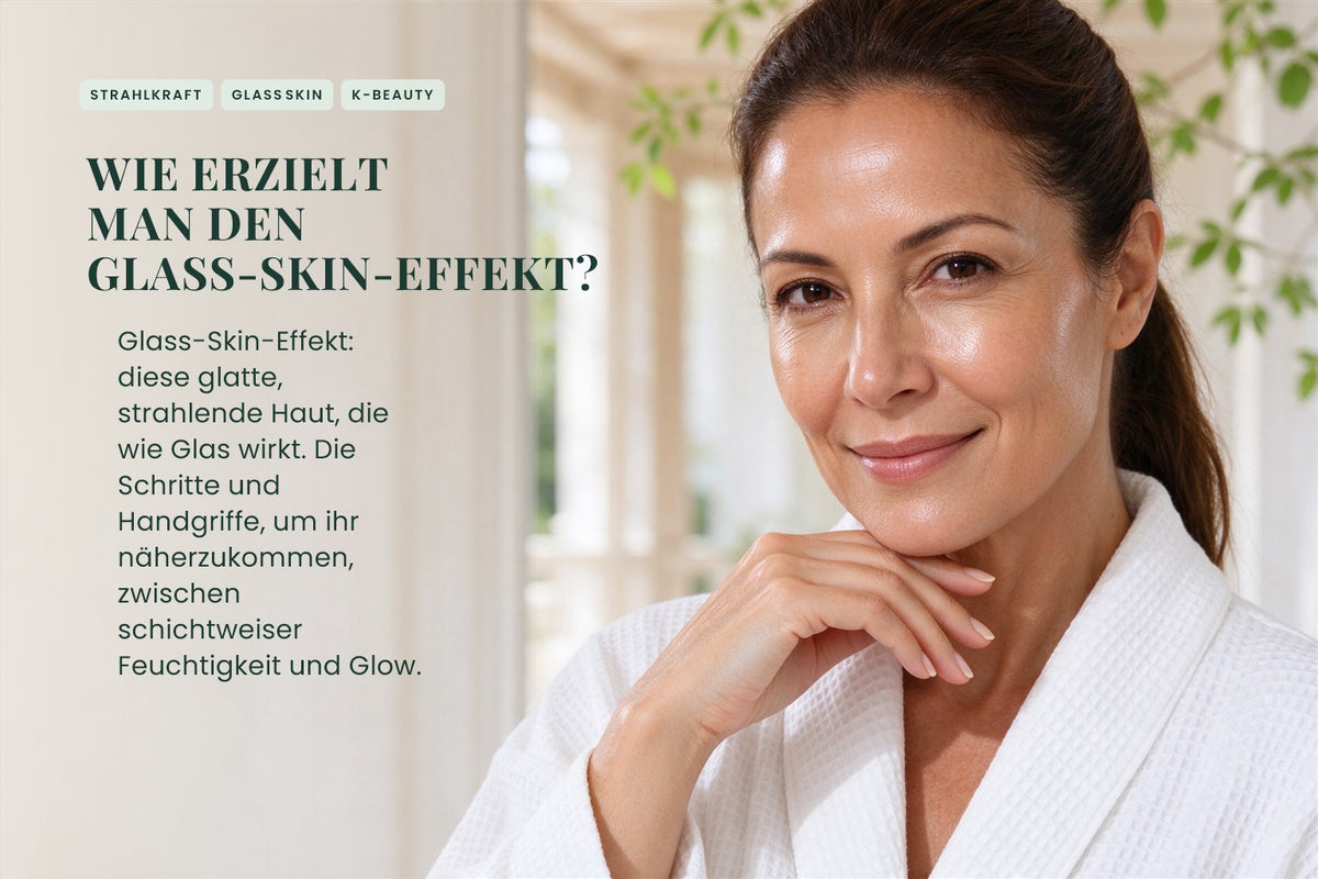 Wie erzielt man den Glass-Skin-Effekt?