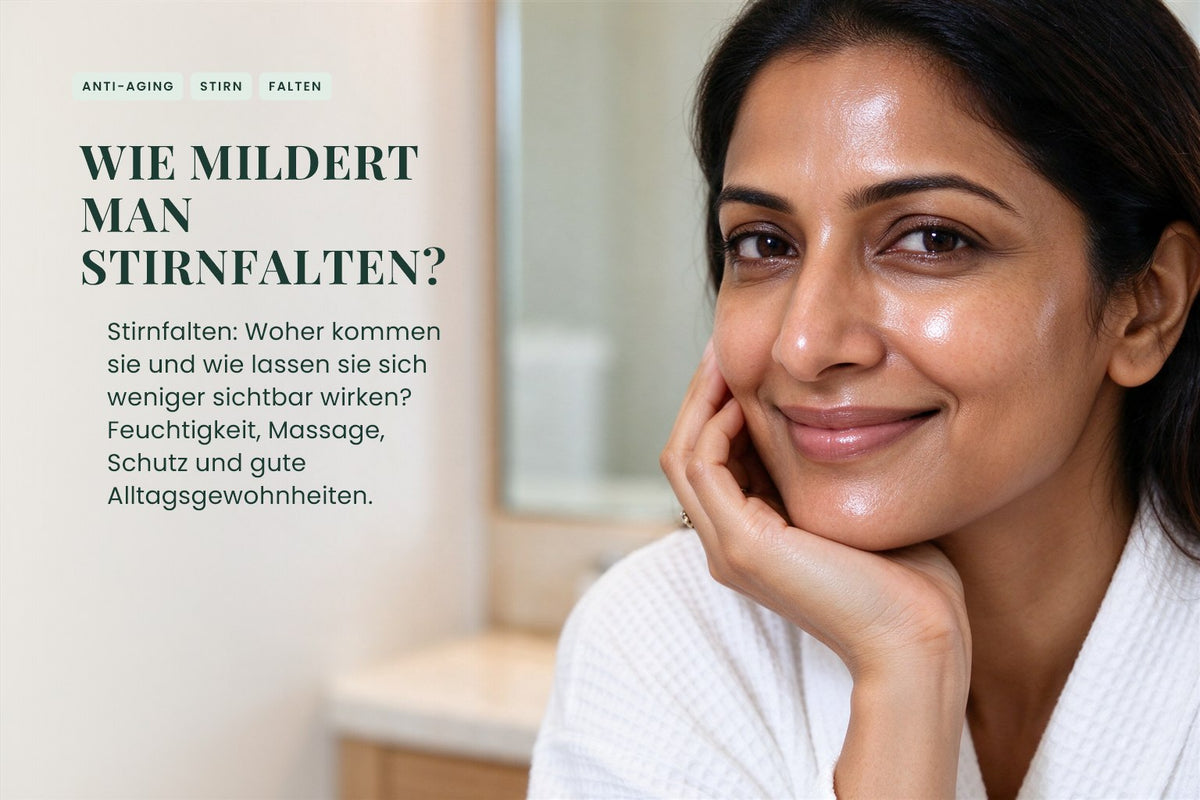 Wie mildert man Stirnfalten?