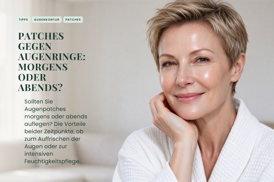 Patches gegen Augenringe: morgens oder abends?