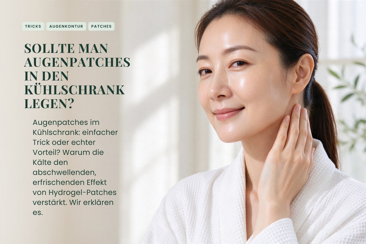 Sollte man Augenpatches in den Kühlschrank legen?