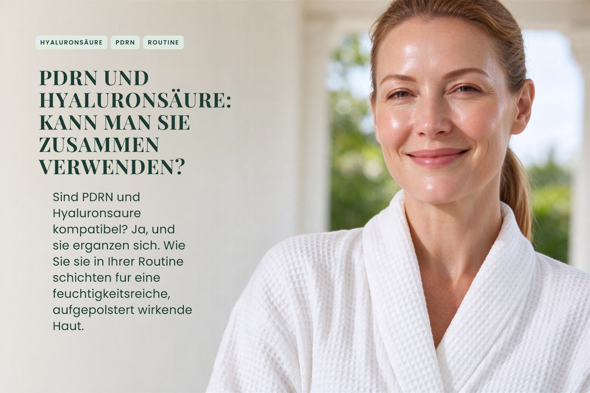 PDRN und Hyaluronsäure: Kann man sie zusammen verwenden?