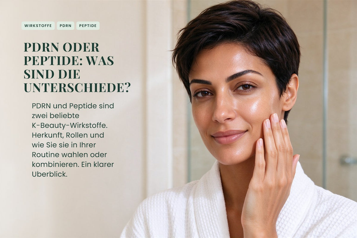 PDRN oder Peptide: Was sind die Unterschiede?