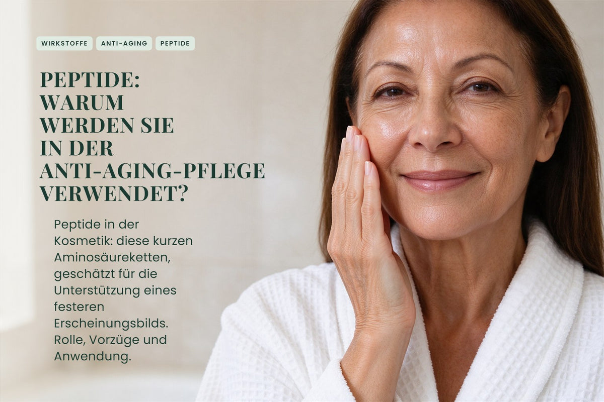 Peptide: Warum werden sie in der Anti-Aging-Pflege verwendet?