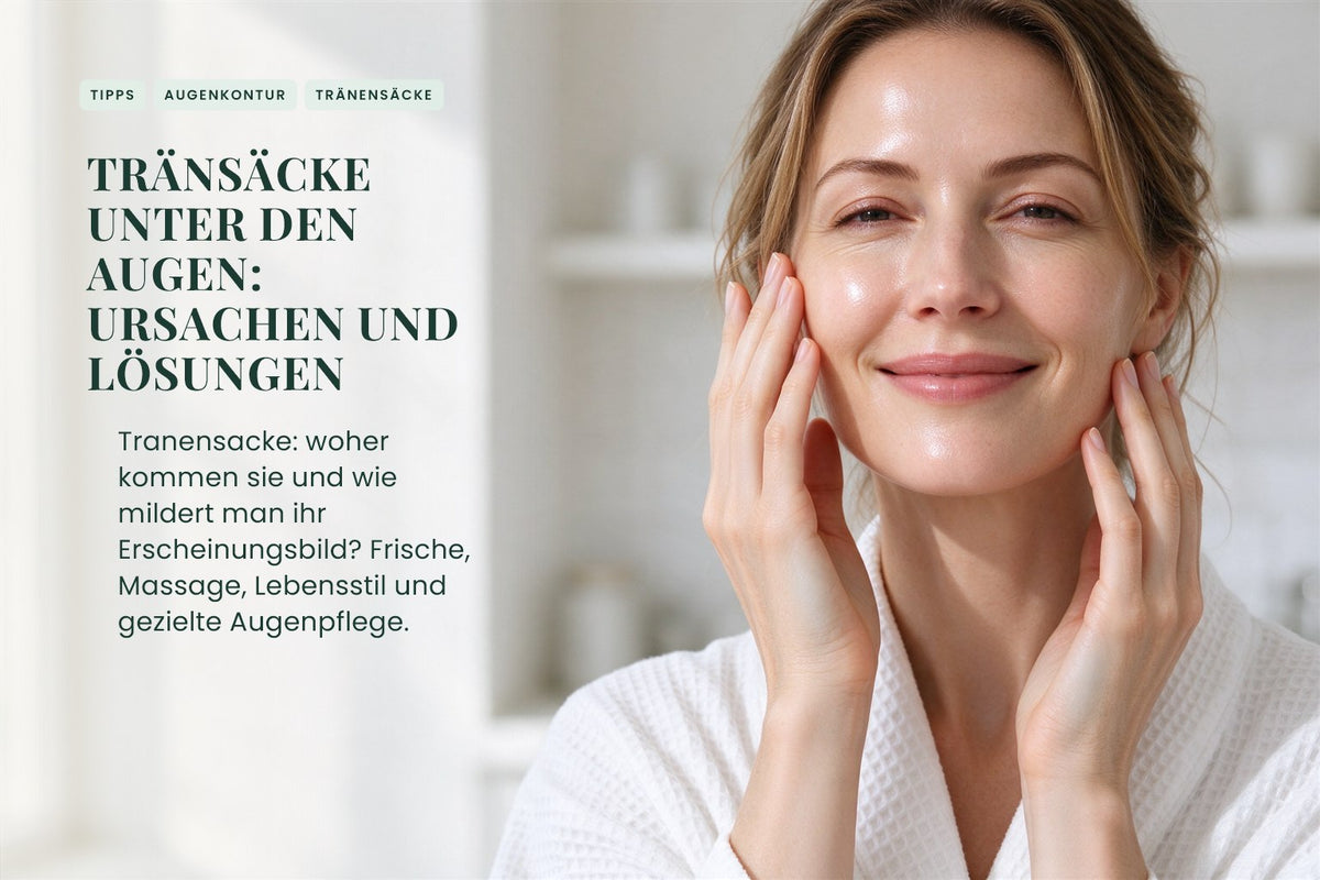 Tränsäcke unter den Augen: Ursachen und Lösungen