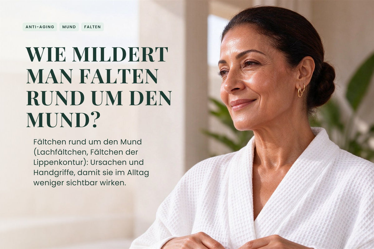 Wie mildert man Falten rund um den Mund?