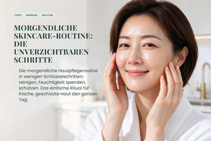 Morgendliche Skincare-Routine: die unverzichtbaren Schritte