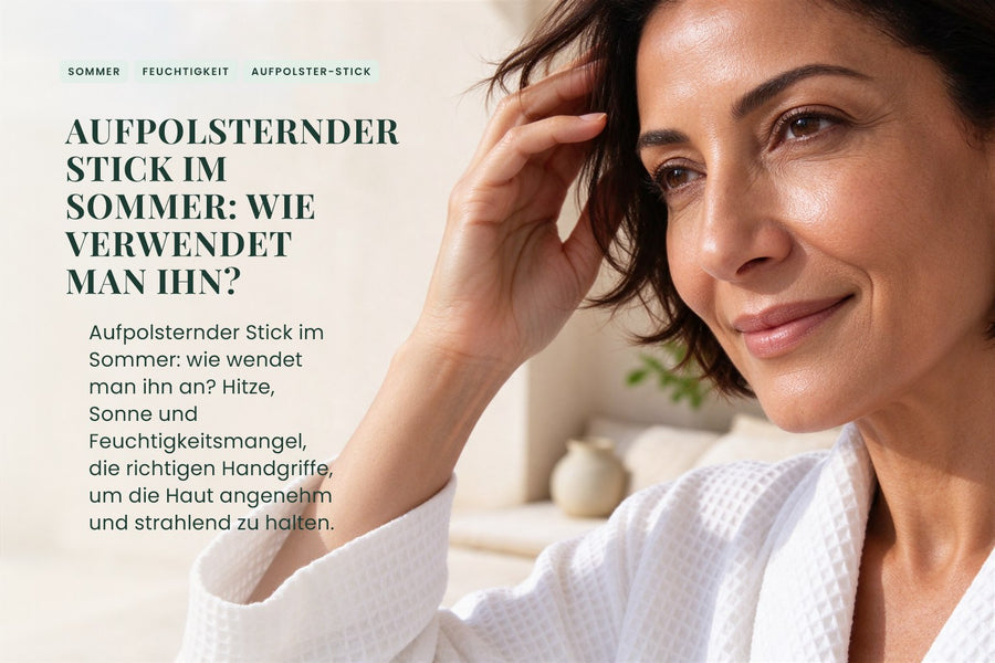 Aufpolsternder Stick im Sommer: Wie verwendet man ihn?