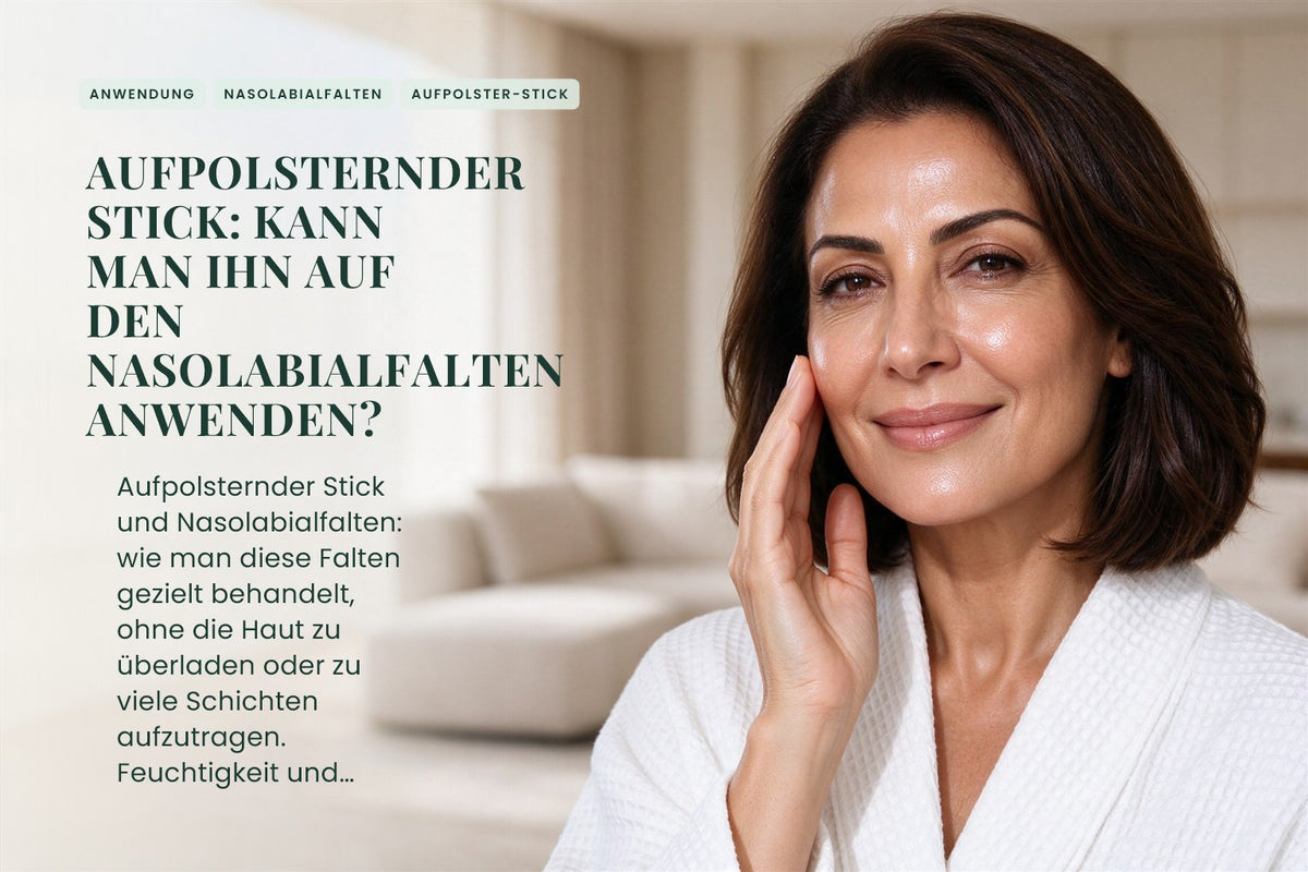 Aufpolsternder Stick: Kann man ihn auf den Nasolabialfalten anwenden?
