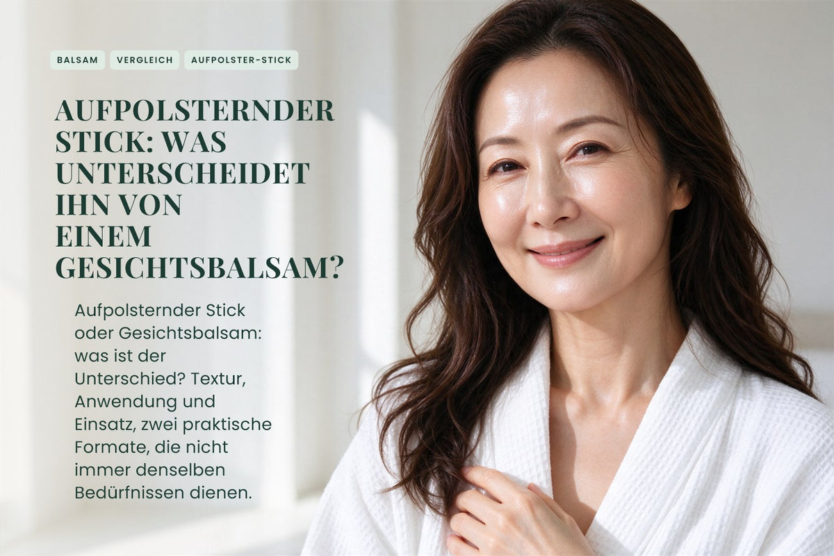 Aufpolsternder Stick: Was unterscheidet ihn von einem Gesichtsbalsam?
